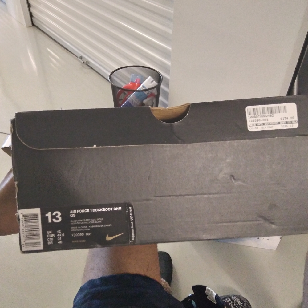 Air Force 1 Duckboot BHM QS